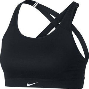 Nike Impact Black/White High-Support Sports Bra